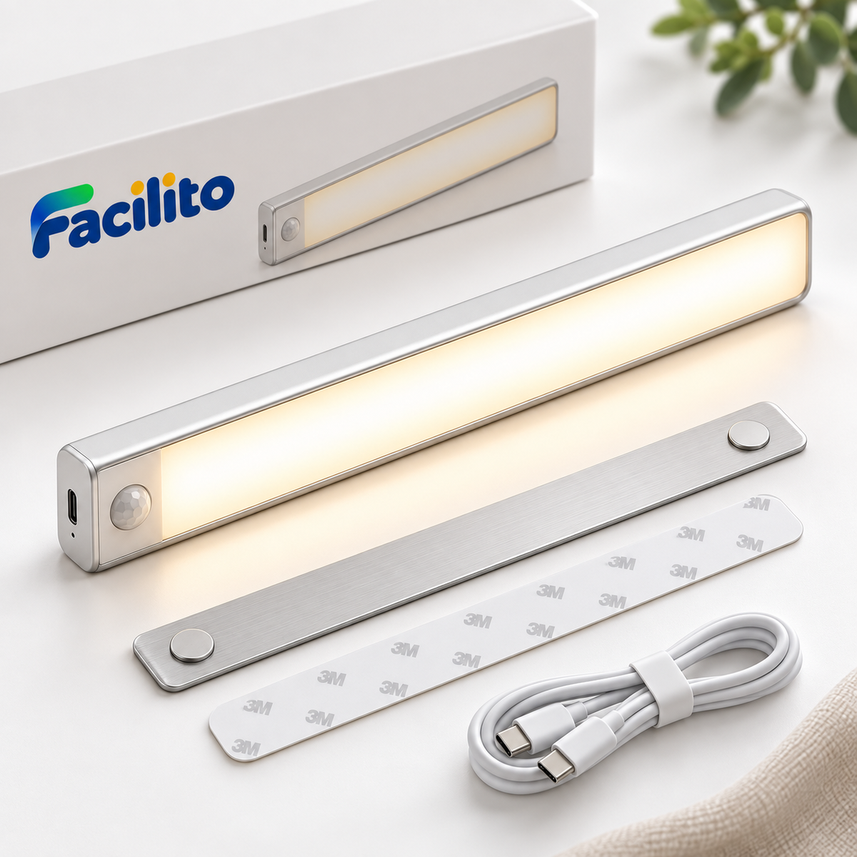 Facilito Luz™ — Barra LED con Sensor de Movimiento